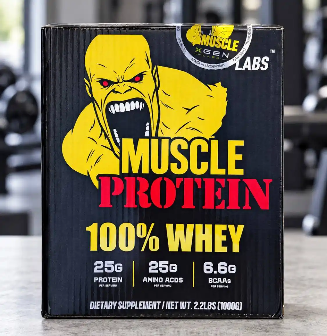 Протеин MUSCLE WHEY 100% PROTEIN, 1-3-7 kg