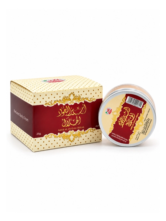 Al-Helal Amir Al Oud — ud iforli parfyumlangan tana kremi, 25 g