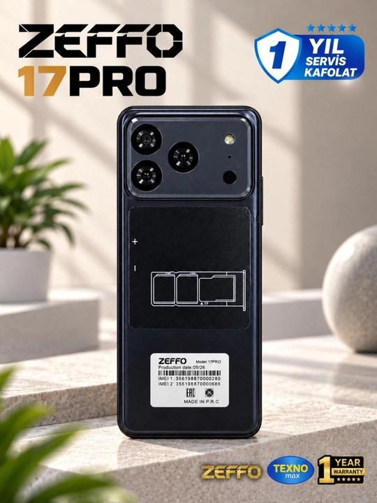 Zeffo 17PRO. 2+16 GB. Play Market, Telegram, Instagram, YouTube Rasmiy do‘kon