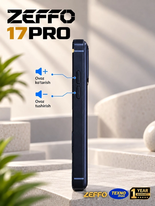 Zeffo 17PRO. 2+16 GB. Play Market, Telegram, Instagram, YouTube Rasmiy do‘kon