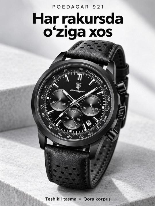 POEDAGAR 921 Yapon kvarts mexanizmi classic Elite uchun Ishlangan