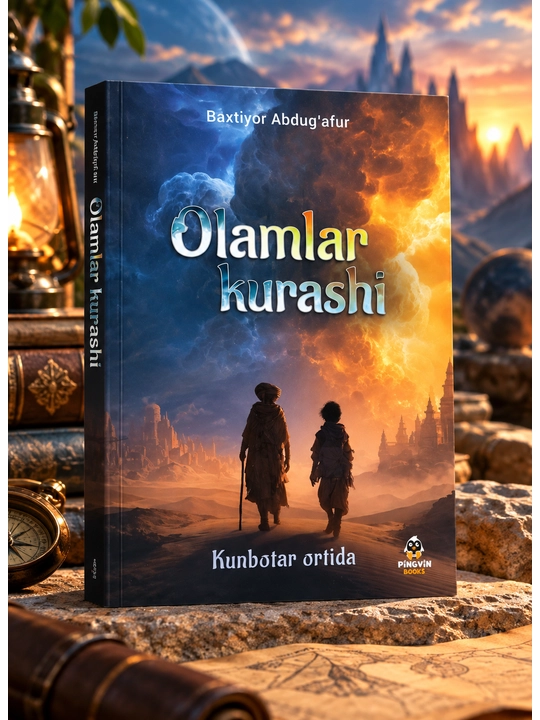 Olamlar kurashi — Kunbotar ortida, Baxtiyor Abdug‘afur, fantastik asar - 