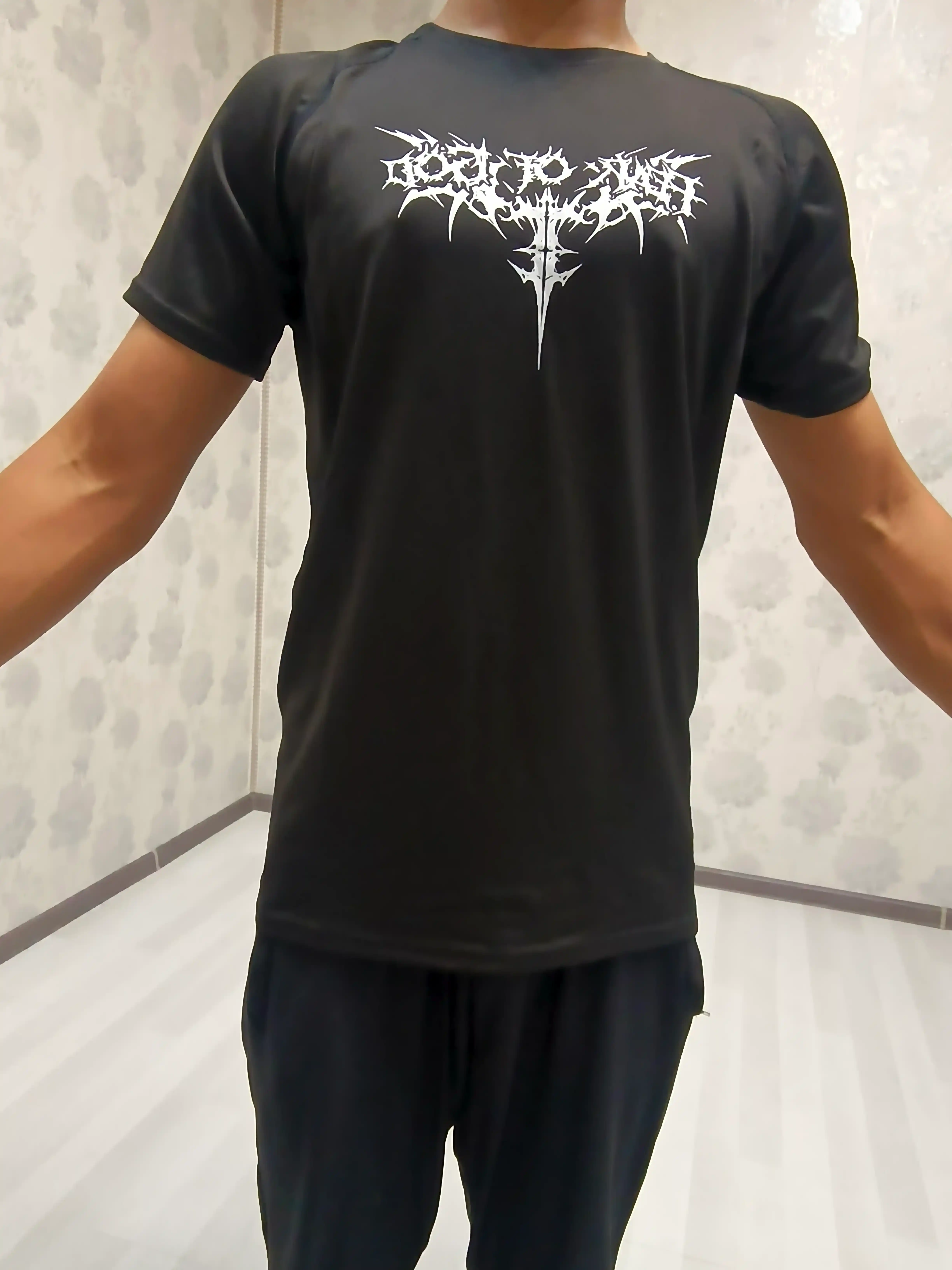 Kompression futbolka, sport uchun rashgard, erkaklar, fitness uchun