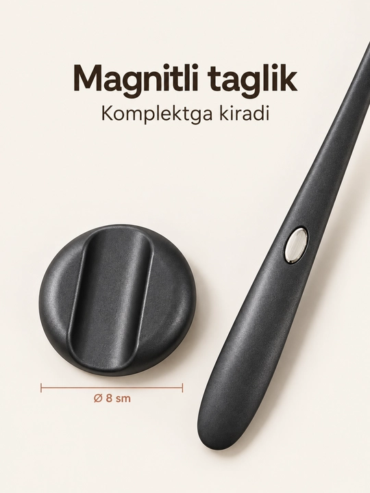 Devorga mahkamlanadigan poyabzal uchun magnitli shoxcha, uzunligi 70 sm