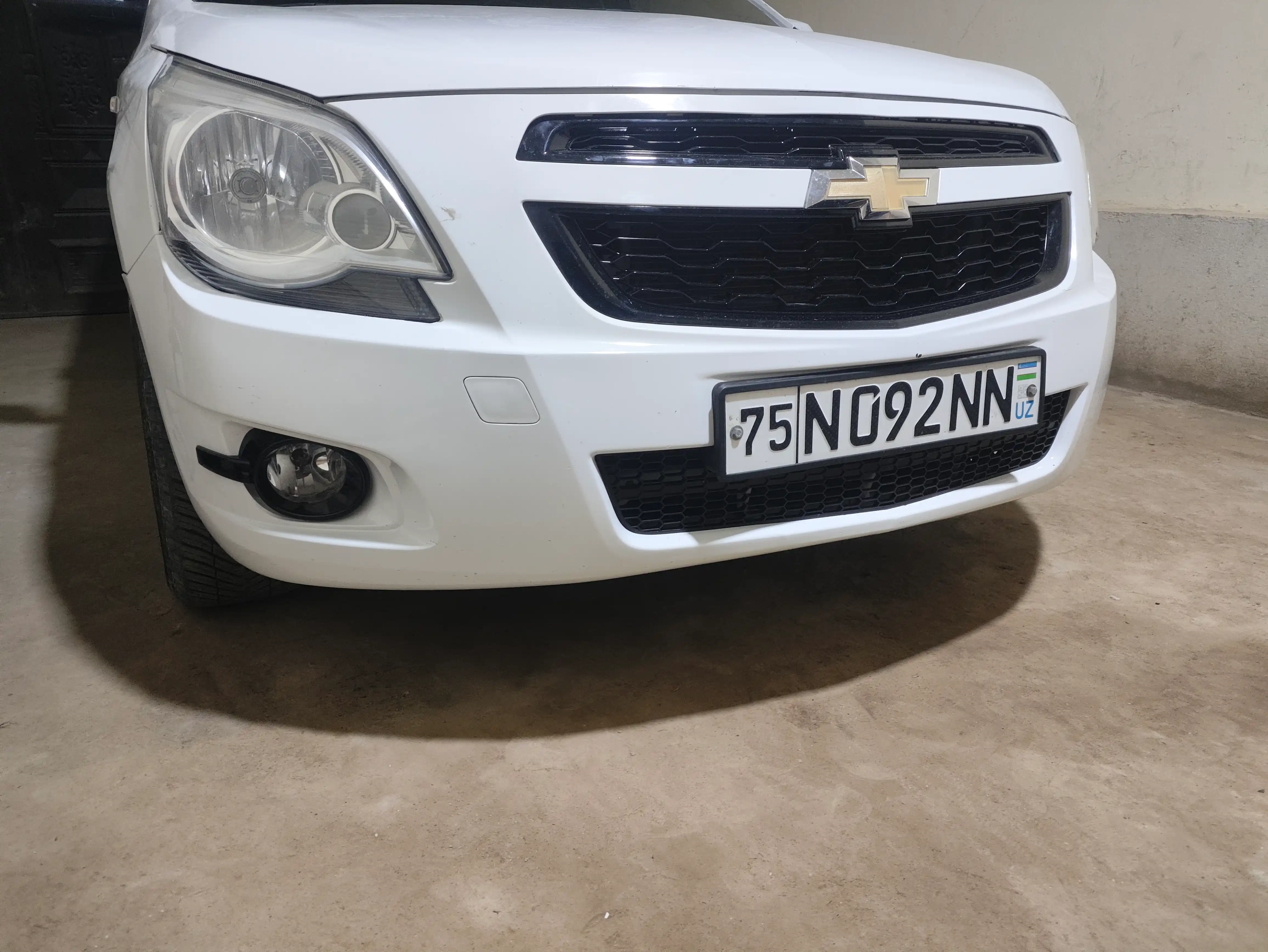 Решетка радиатора "Black Piano" (глянцевая черная) для Chevrolet Cobalt