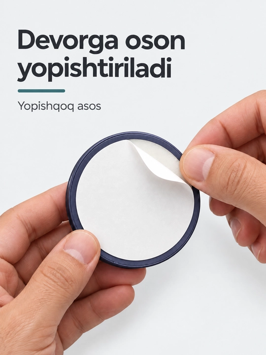 Uzun magnitli poyabzal qoshiqchasi, devor ushlagichli (70 sm)