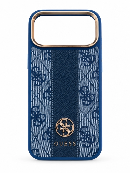 Guess MagSafe g‘ilofi, ko‘k, iPhone 17/18 Pro va Pro Max