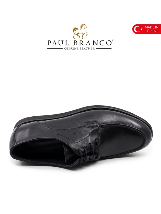 Tabiiy charmdan erkaklar poyabzali, kundalik loferlar, elegant tufli, Paul Branco 04083