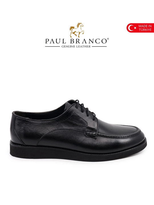 Tabiiy charmdan erkaklar poyabzali, kundalik loferlar, elegant tufli, Paul Branco 04083