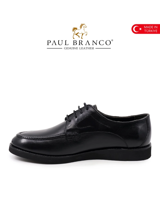 Tabiiy charmdan erkaklar poyabzali, kundalik loferlar, elegant tufli, Paul Branco 04083