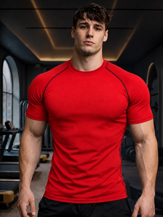 Спортивная футболка компрессионная, рашгард