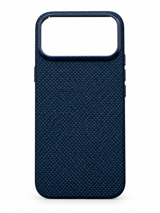 Чехол Keephone Kevlar Norra MagSnap для iPhone 17/18 Pro Max, тёмно-синий