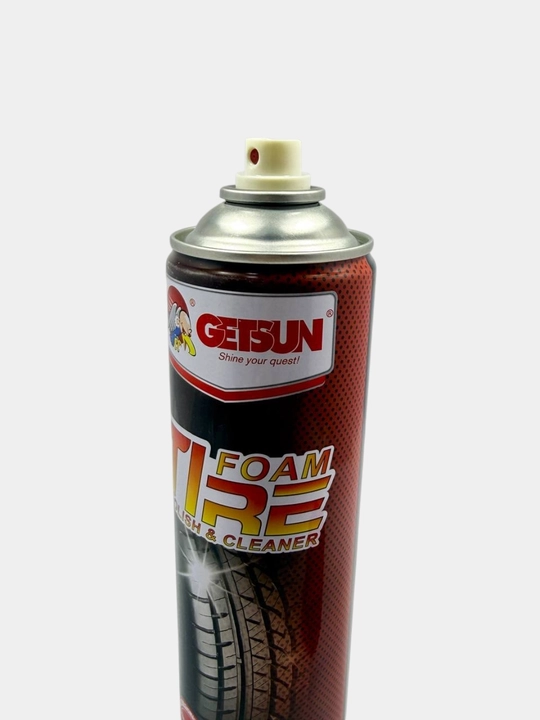 Getsun Tire Foam — пенный чернитель шин, аэрозоль, 650 мл