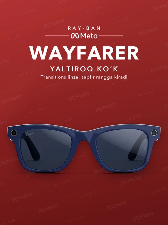 Ray-Ban Meta Gen 2 Wayfarer — умные очки второго поколения (разные цвета и линзы)