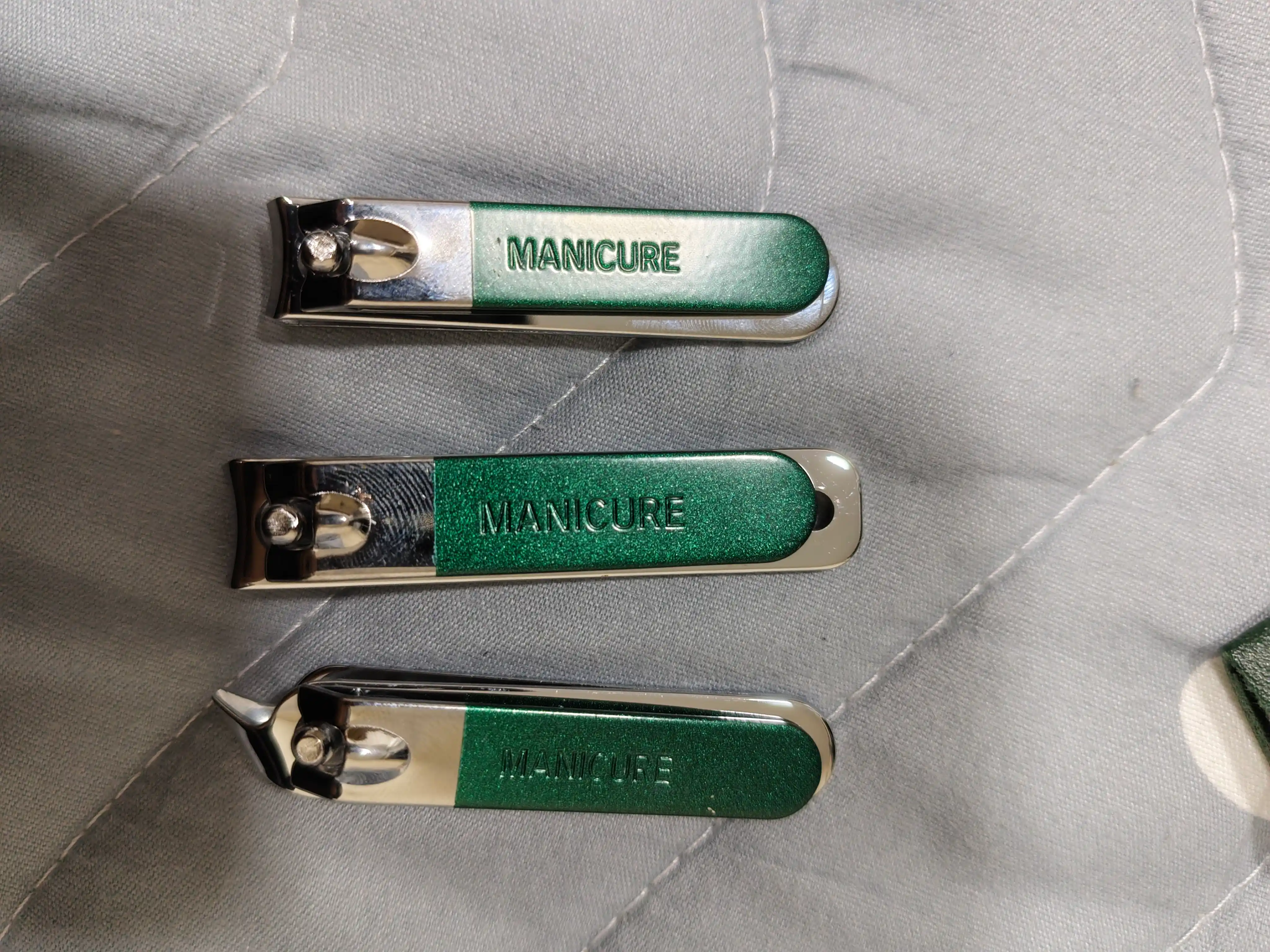 Klipper, knipser, manikyur-pedikyur nabor, 11 dona, MANICUR, g'ilofli