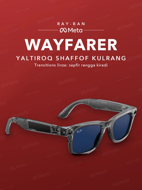 Ray-Ban Meta Gen 2 Wayfarer — умные очки второго поколения (разные цвета и линзы)