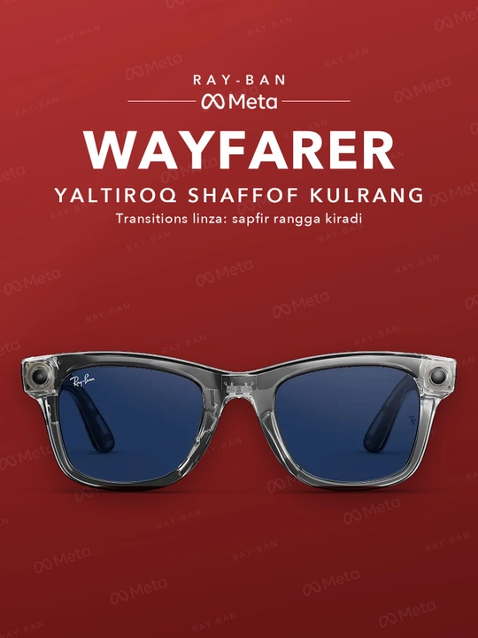 Ray-Ban Meta Gen 2 Wayfarer — умные очки второго поколения (разные цвета и линзы)