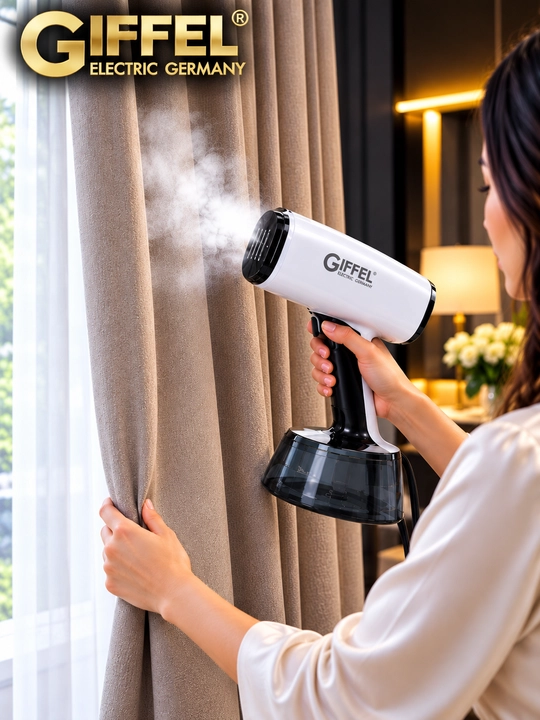 GIFFEL GF 8025 Bug‘li dazmol qo‘l bug‘lagich 3000 Vt 440 ml