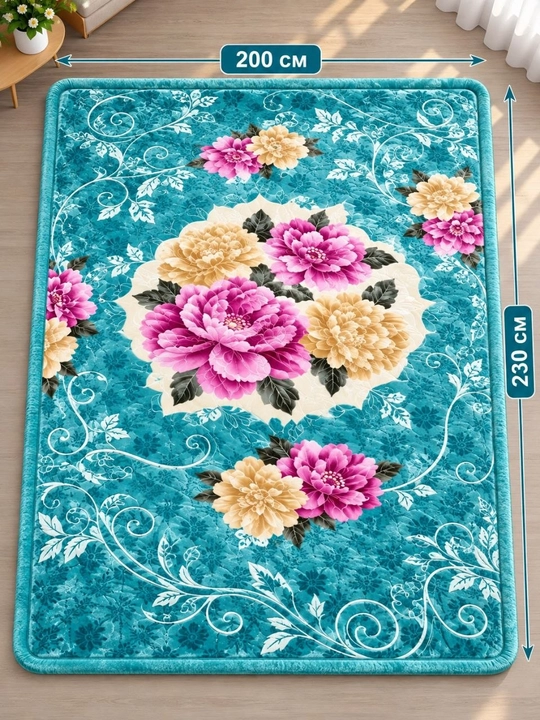 Adyollar 2 kishilik 200×230 sm, yumshoq, issiq va qalin, 4,8 kg — yotoq uchun ko‘rpa