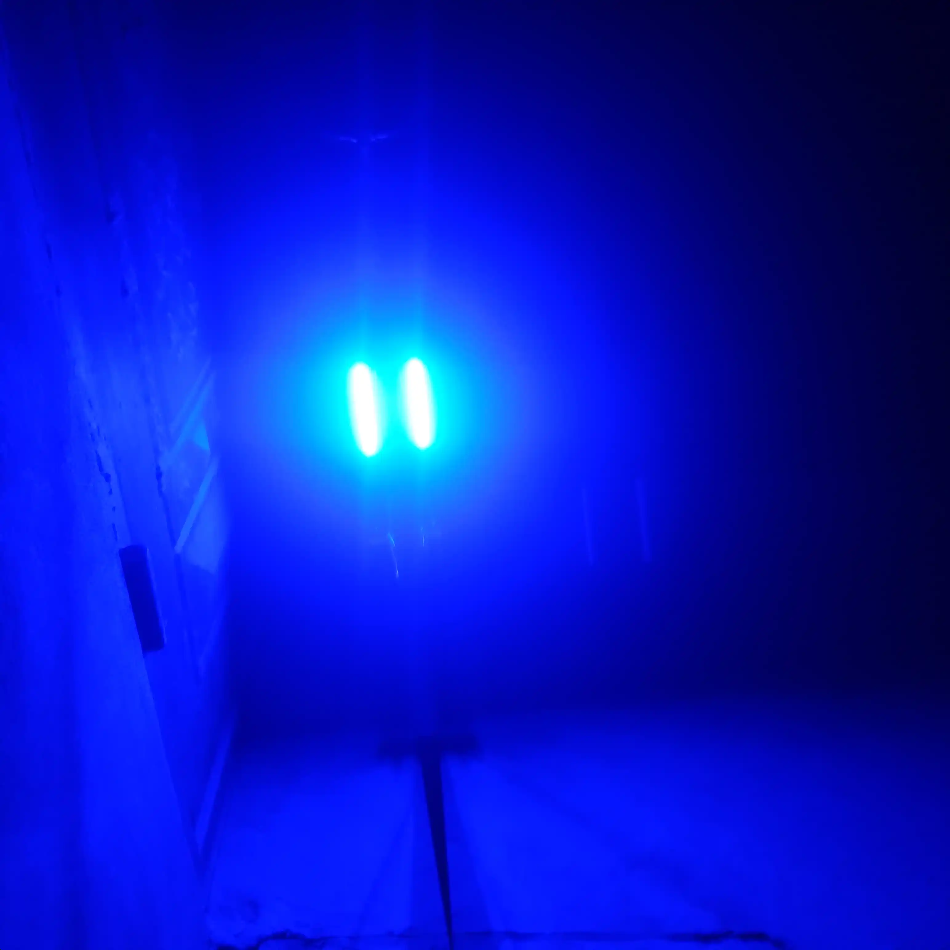 LED стробоскоп для авто + синяя диодная лента 2 шт