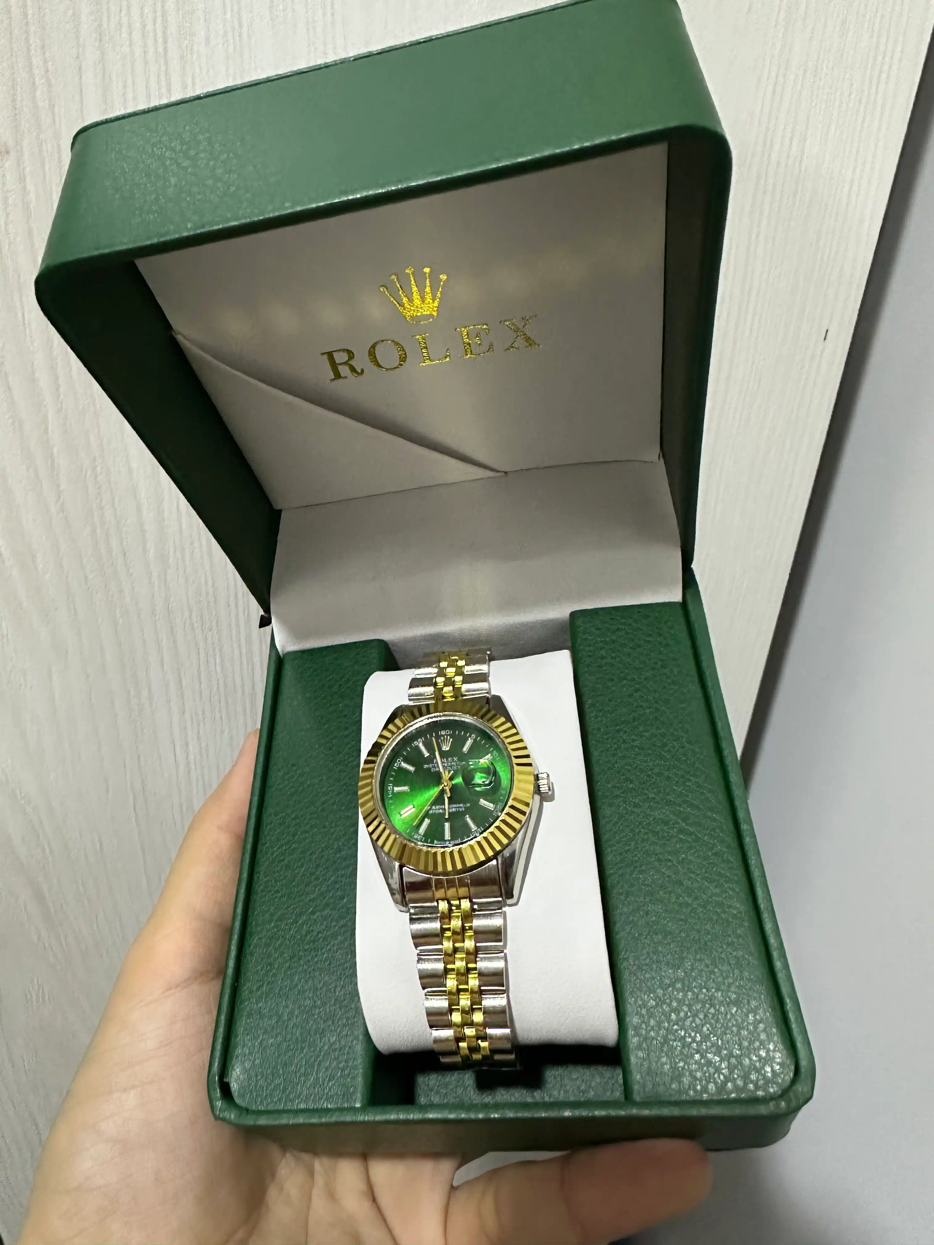 Ayollar qo'l soati Rolex, har qanday uslub uchun, soat - quti - sumka - hujjat va vip kart