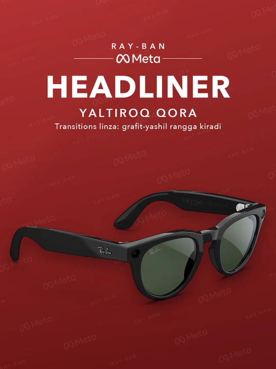 Ray-Ban Meta Gen 2 Headliner — умные очки нового поколения