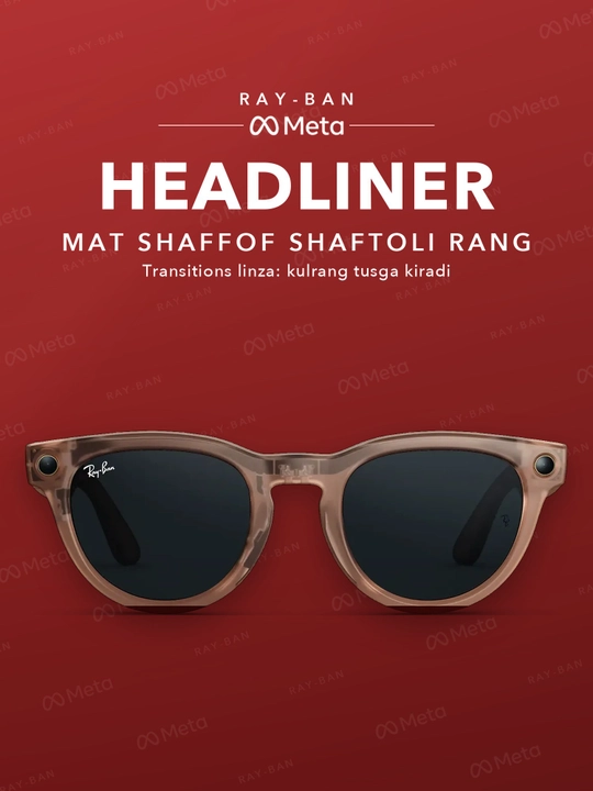 Ray-Ban Meta Gen 2 Headliner — умные очки нового поколения