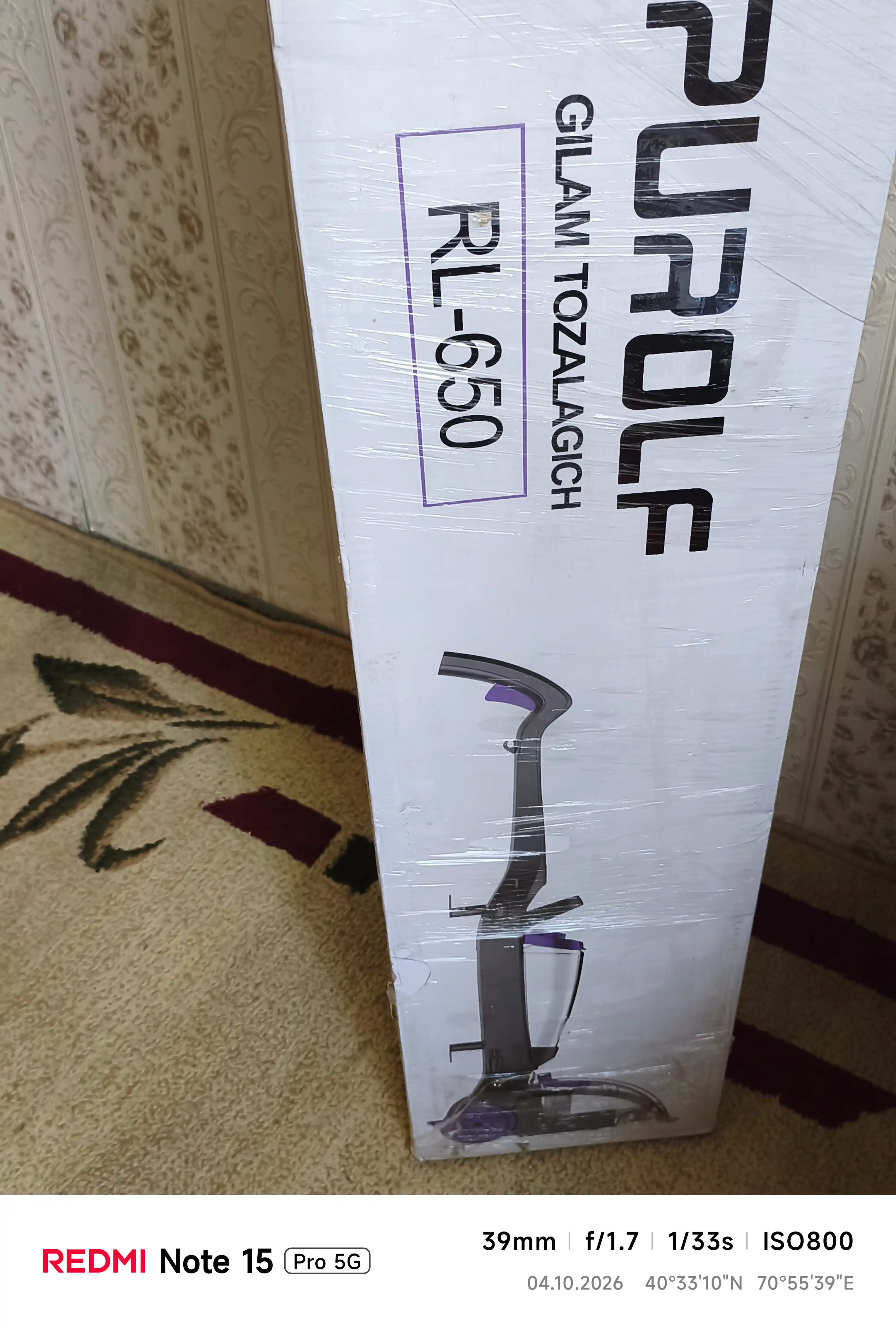 PUROFL RL-650 gilam yuvuvchi changyutgich