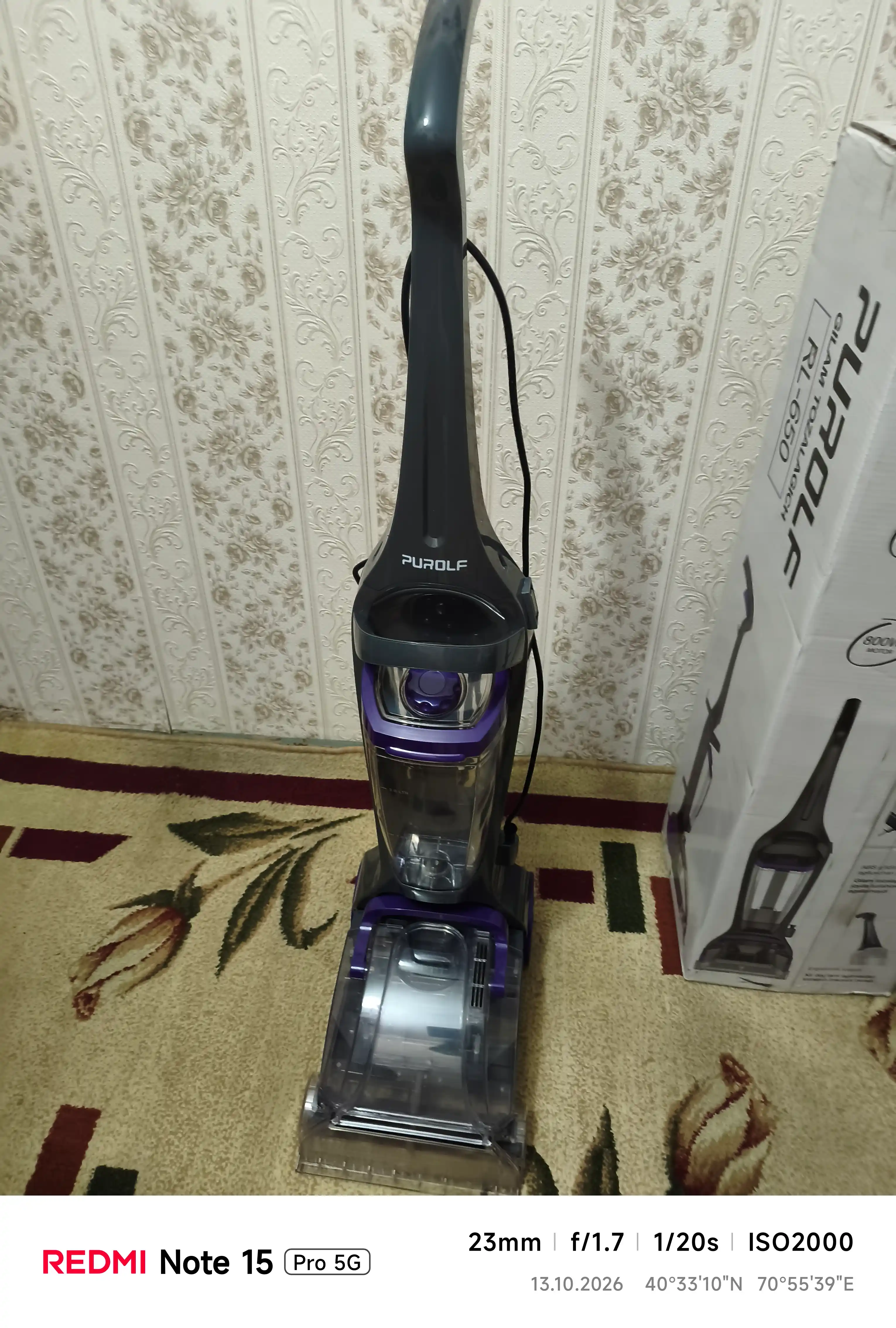 PUROFL RL-650 gilam yuvuvchi changyutgich