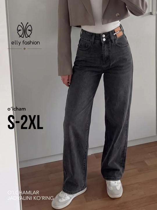 Jinsiy shim Baggy, keng bichimli, S–4XL o‘lchamlar - ELLY FASHION - 
