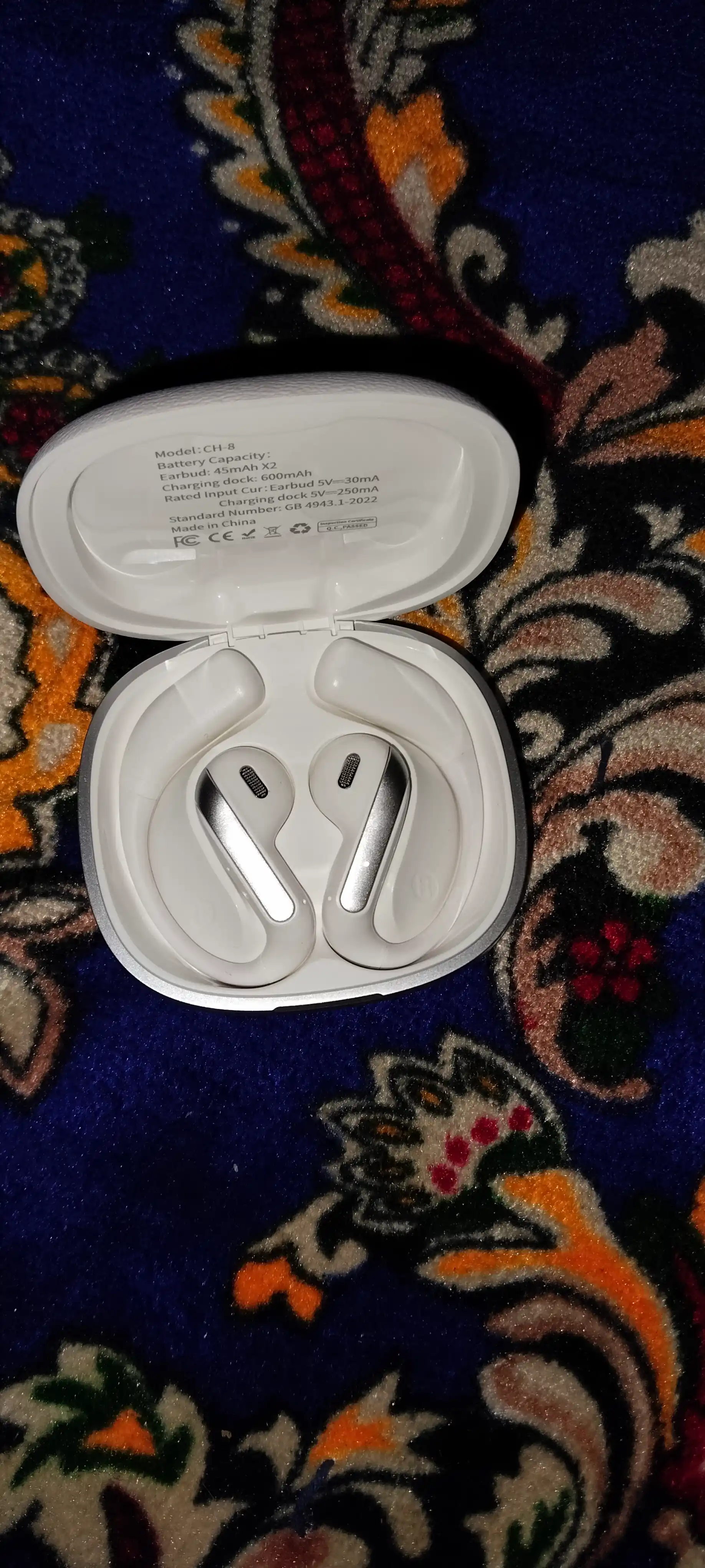 Simsiz quloqchinlar Bluetooth 70 soat ish vaqti mikrofon sensorli suvdan himoyalangan IPX