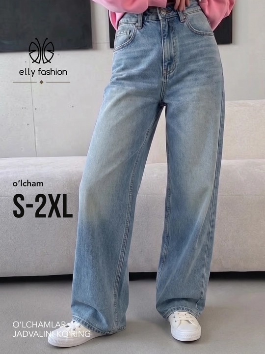 Jinsiy shim Baggy, keng bichimli, S–4XL o‘lchamlar - ELLY FASHION - 