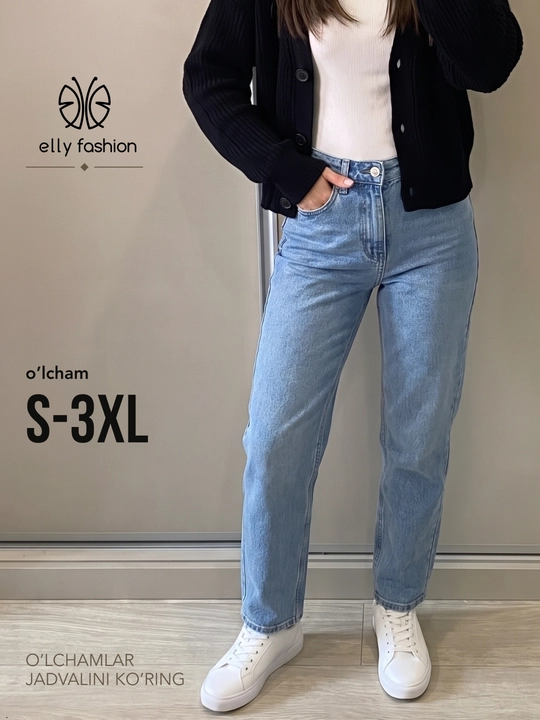 Jinsiy shim Baggy, keng bichimli, S–4XL o‘lchamlar - ELLY FASHION - 