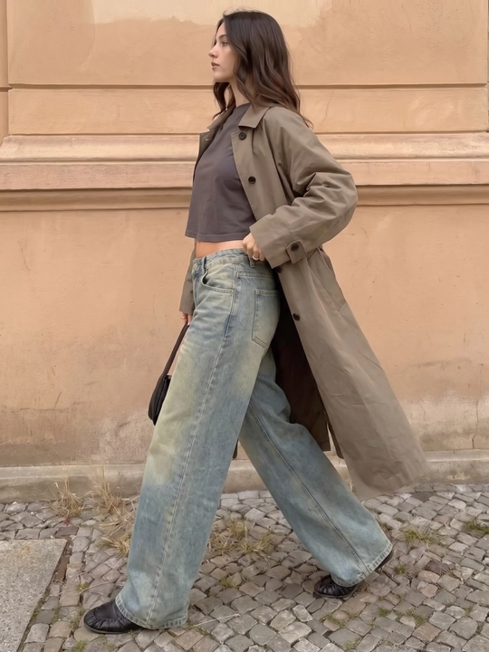 Jinsiy shim Baggy, keng bichimli, S–4XL o‘lchamlar  UNCHA STORE