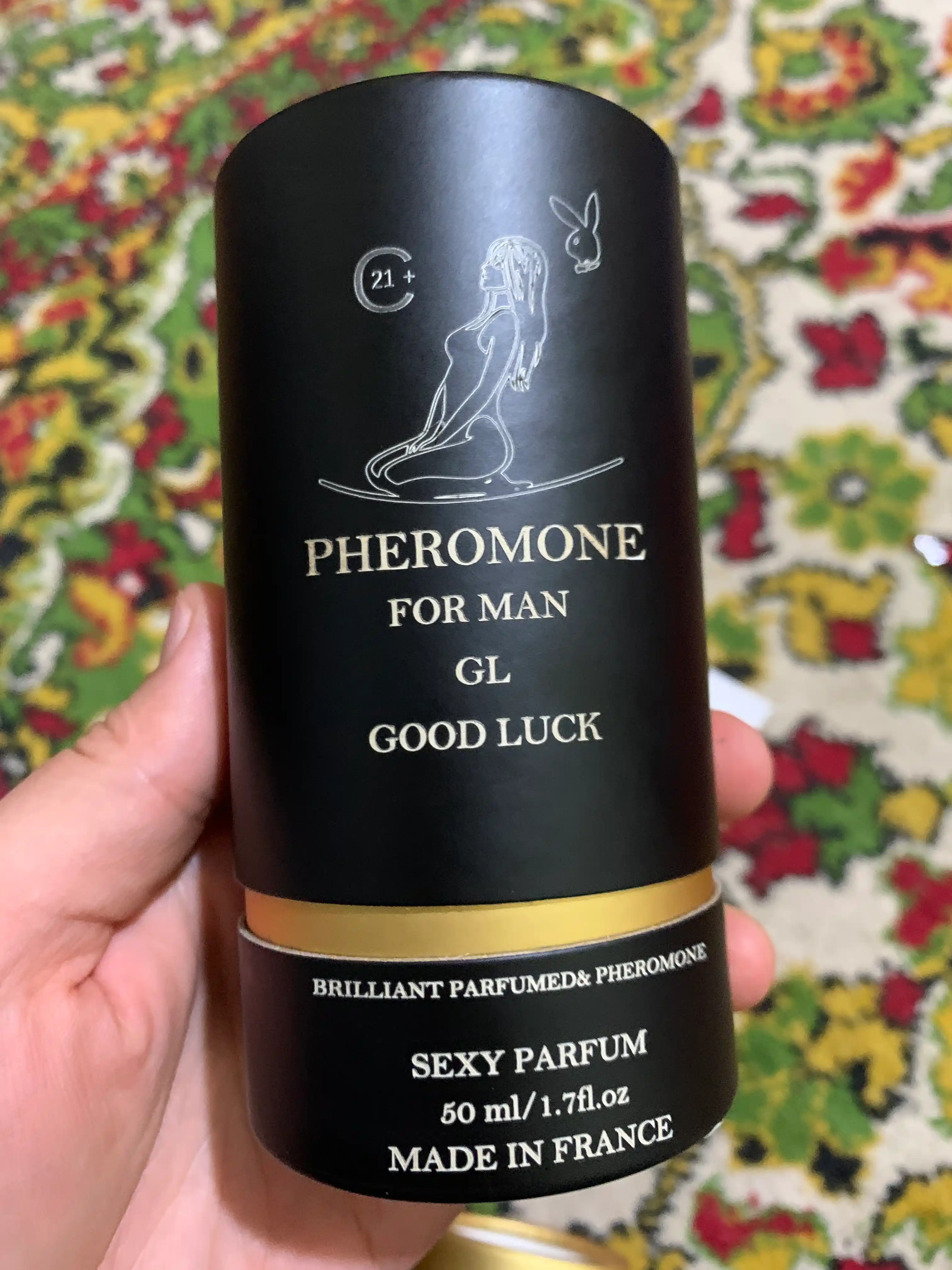 Pheromone GL 21+ — erkaklar uchun noyob, jozibali ifor, 50 ml