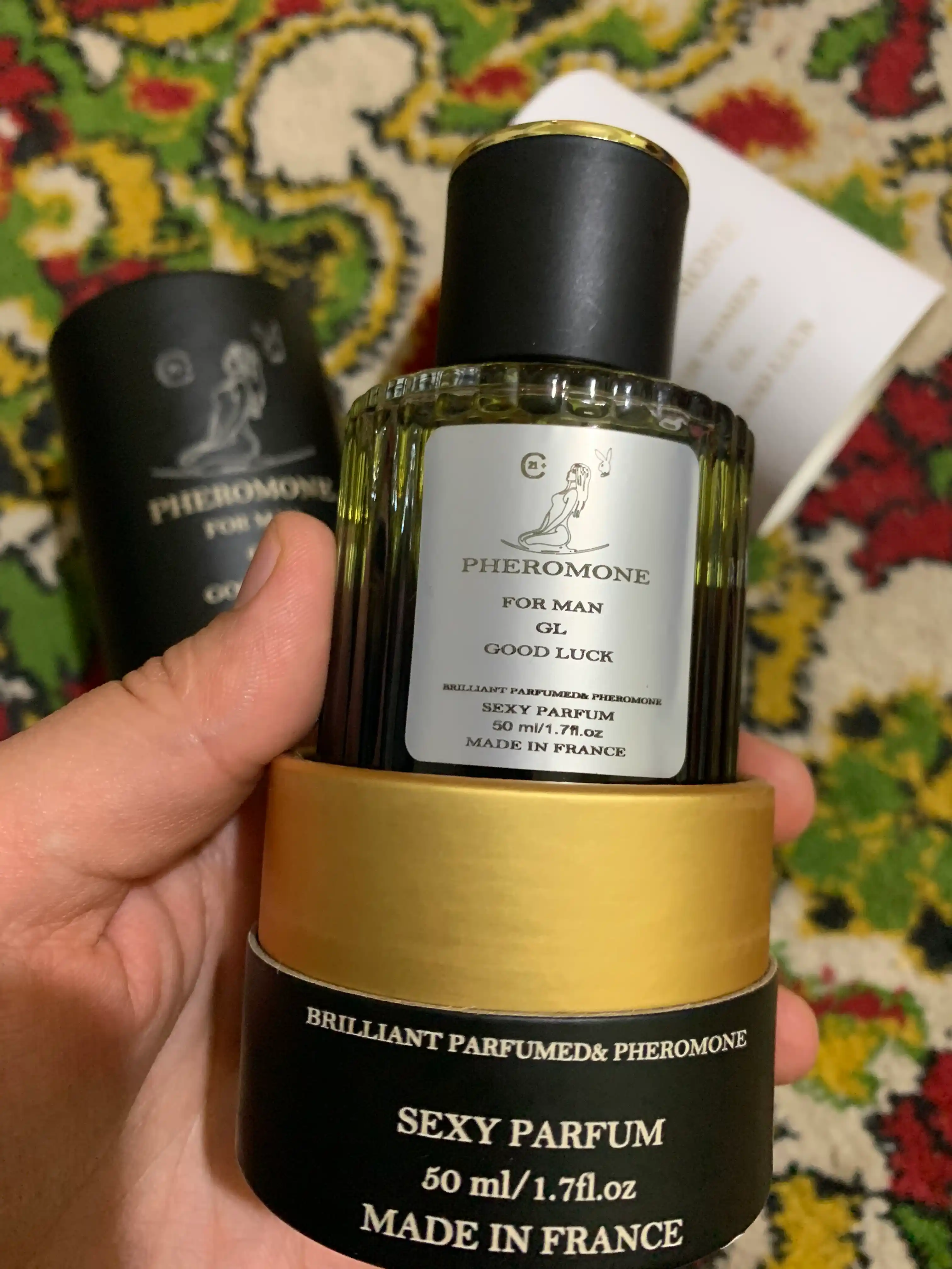 Pheromone GL 21+ — erkaklar uchun noyob, jozibali ifor, 50 ml