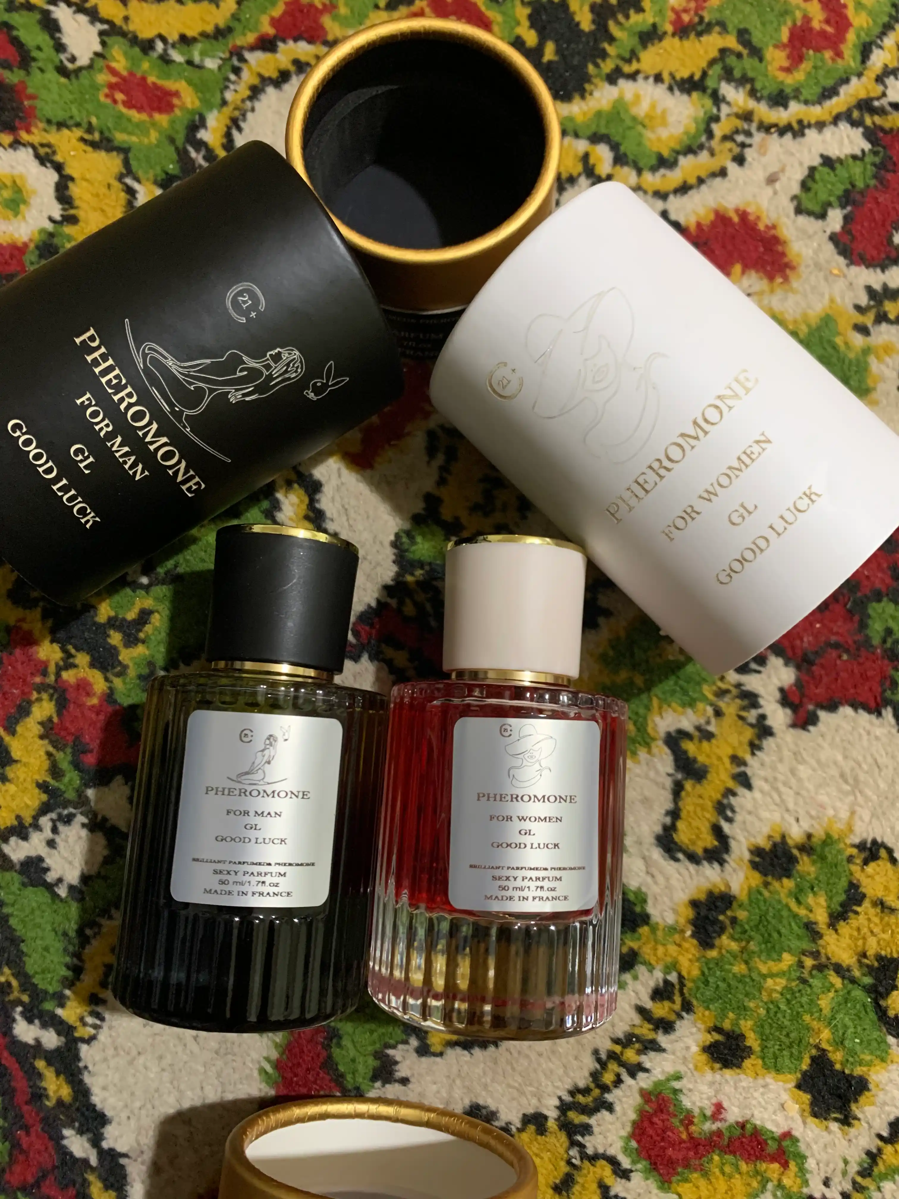 Pheromone GL 21+ — erkaklar uchun noyob, jozibali ifor, 50 ml