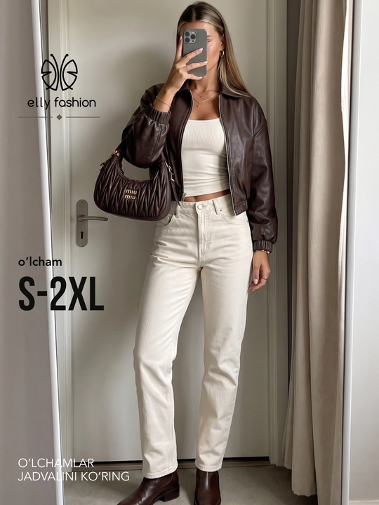 Jinsiy shim Baggy, keng bichimli, S–4XL o‘lchamlar - ELLY FASHION - 