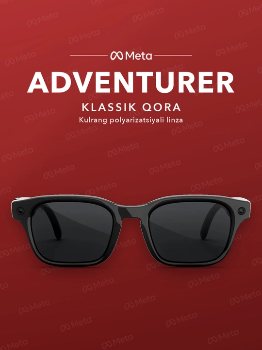 Умные очки Adventurer, камера, наушники и стильные очки 3 в 1