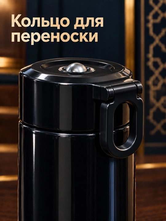 Термос для чая 500 мл, сталь 316, магнитный контейнер для заваривания