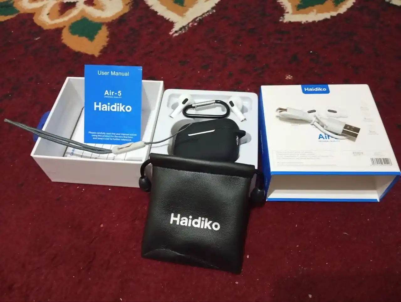 Simsiz quloqchinlar, Bluetooth naushnik Android va iPhone uchun,sensorli boshqaruv bilan