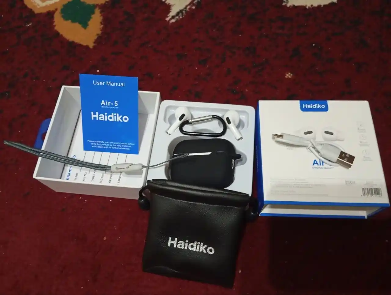 Simsiz quloqchinlar, Bluetooth naushnik Android va iPhone uchun,sensorli boshqaruv bilan