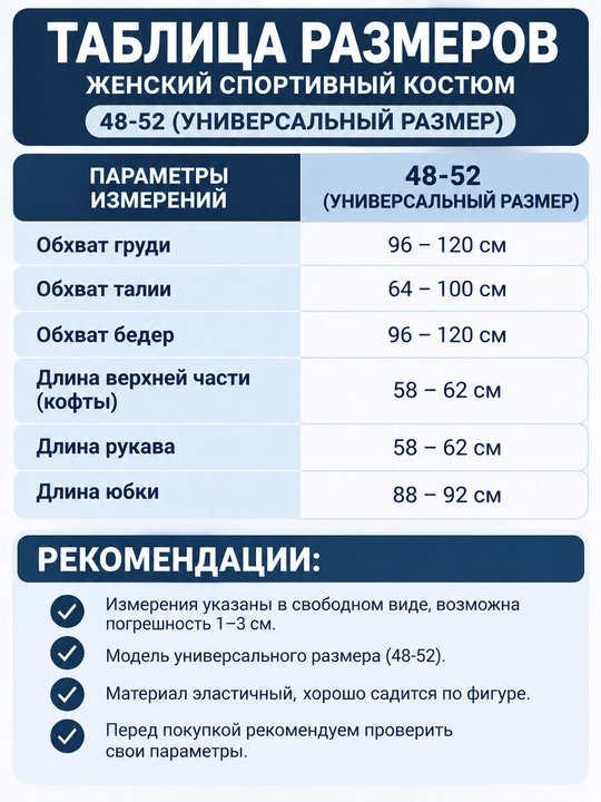 Женский костюм-двойка