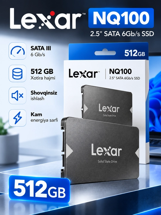 Устройство внутренней памяти SSD SATA Lexar