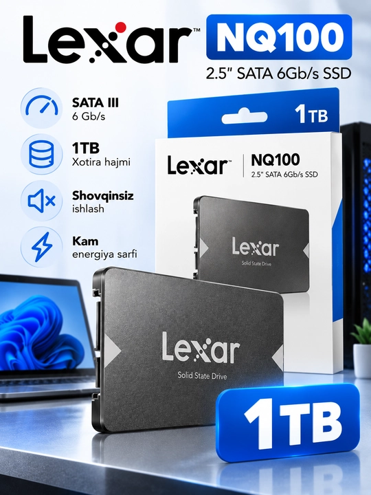 Устройство внутренней памяти SSD SATA Lexar