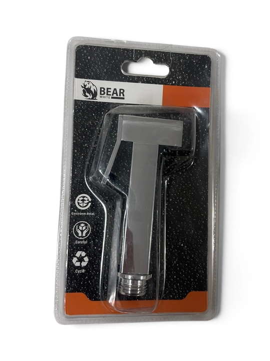 White Bear 115-9 gigiyenik dush kallagi, metall, xrom, 10 sm, bide uchun