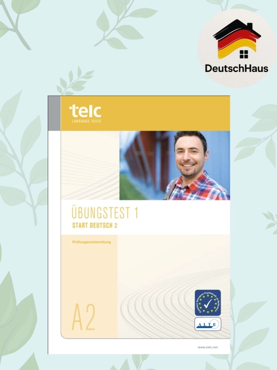 Telc Start Deutsch 2 A2 Übungstest 1 kitobi (CD disksiz) [56 Zeichen] - 
