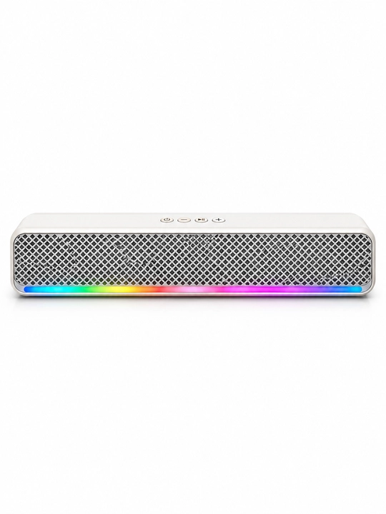 Bluetooth-саундбар BS-286 с RGB-подсветкой, беспроводная колонка для дома и ТВ - 