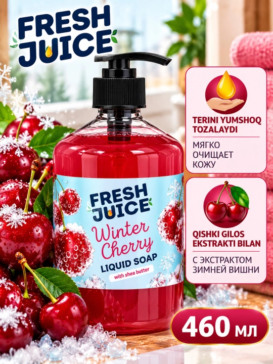 Fresh Juice — xushbo‘y hidli suyuq sovun, 460 ml - 