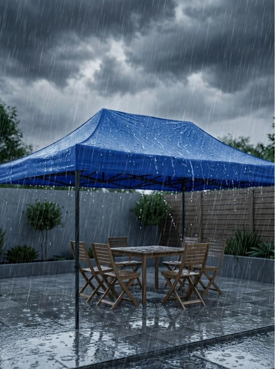 Dacha soyaboni, ko‘chma shatyor 3x3, soyabon tent, dacha va piknik uchun shatyor - 
